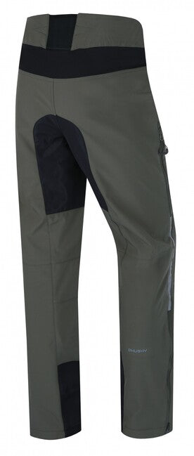 HUSKY Keson pantaloni softshell pentru bărbați, kaki