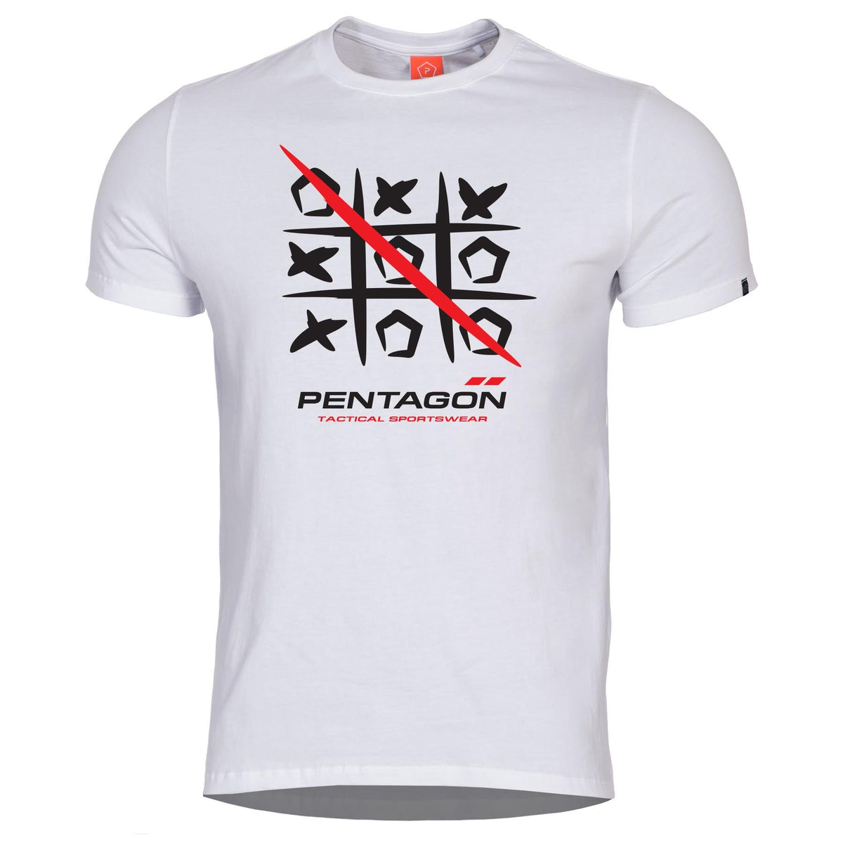 Pentagon Ageron 3T tricou scurt, alb