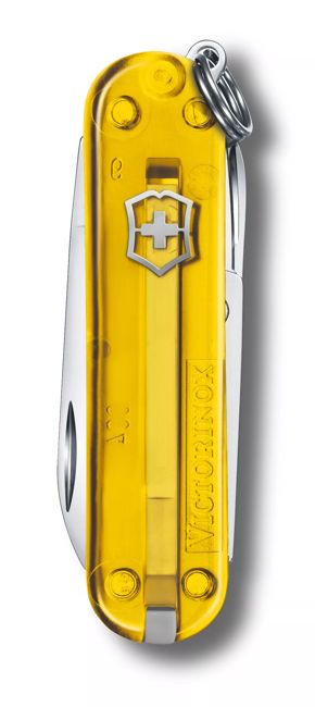 Victorinox Classic SD briceag Transparent, galben