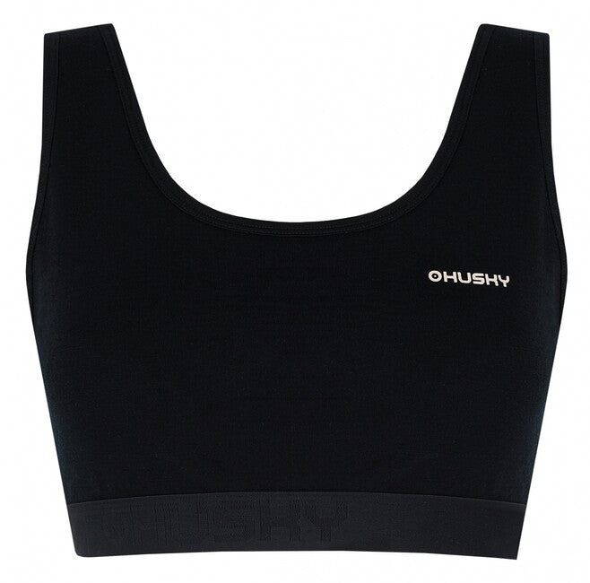HUSKY Mebra sutien sportiv pentru femei, negru, L