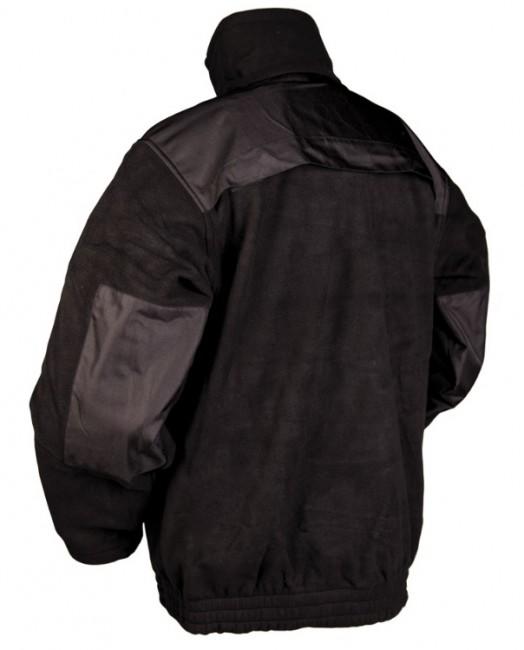 Mil-Tec hanorac fleece Security, negru