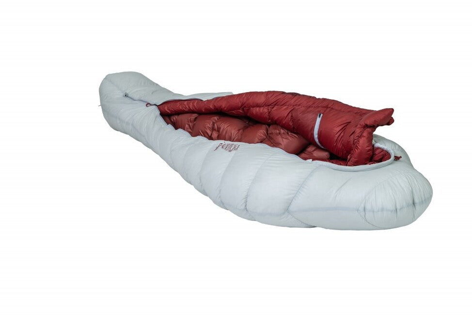 Patizon ULTRALIGHT G400 sac de dormit trei sezoane L Stânga, Silver/red