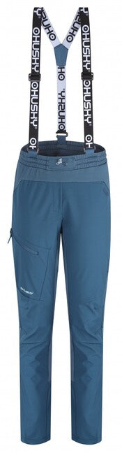 HUSKY Kixees pantaloni outdoor pentru femei, turcoaz