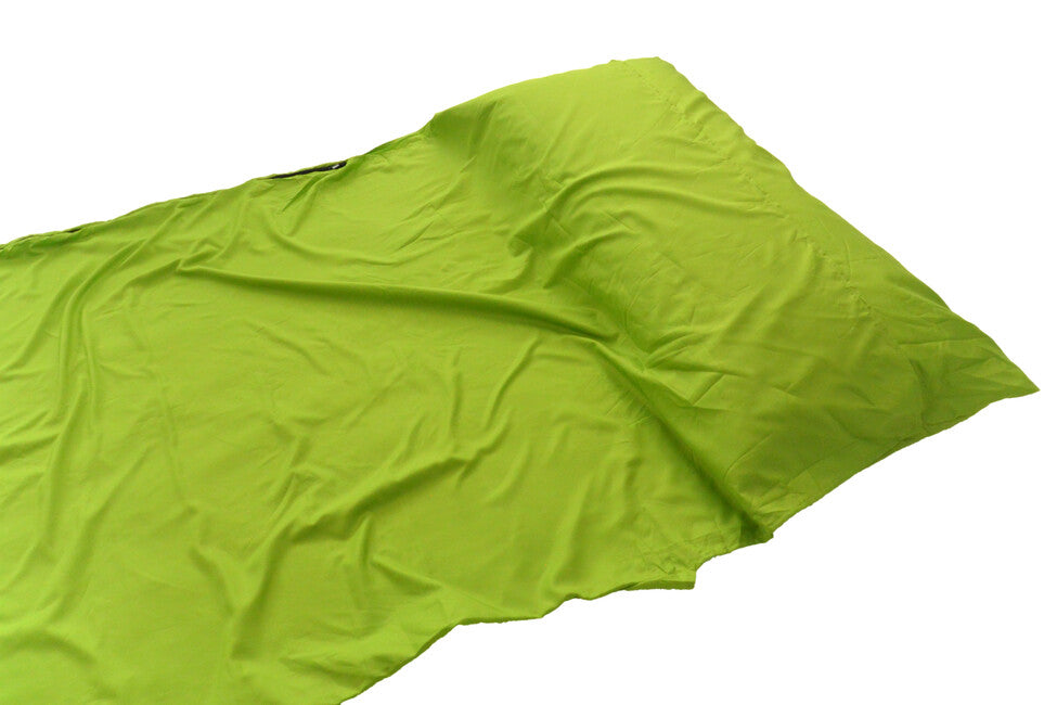 Origin Outdoors inserție dreptunghiulară pentru sac de dormit din microfibră, verde