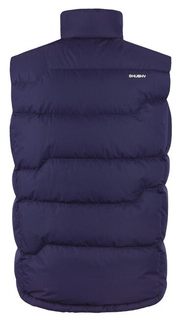 HUSKY Deep vestă cu fermoar pentru bărbați, bleumarin