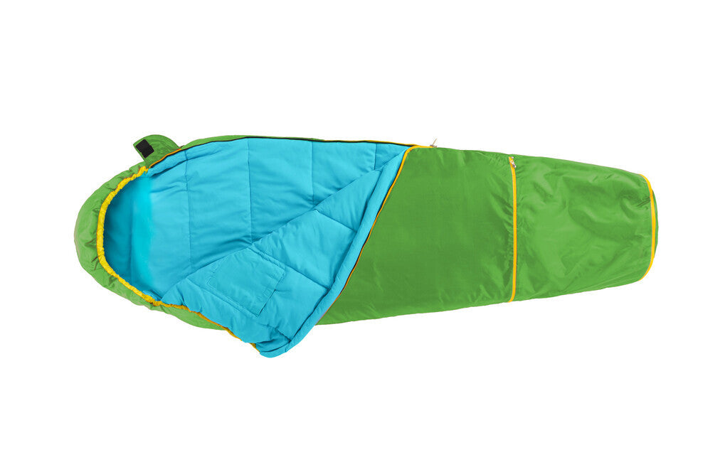 Grüezi-Bag Colorful Grueezi sac de dormit pentru copii Kids gecko green