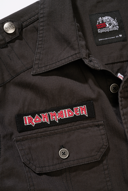 Brandit Iron Maiden Luis cămașă, neagră
