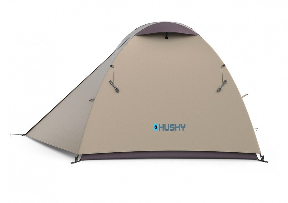Husky Bizam 2 Plus cort de trekking pentru 2 persoane, light brown