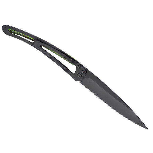 Deejo Versailles briceag Black tattoo green beech