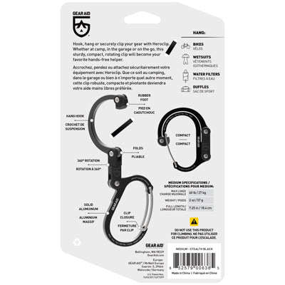 GearAid Carabinieră, neagră, M