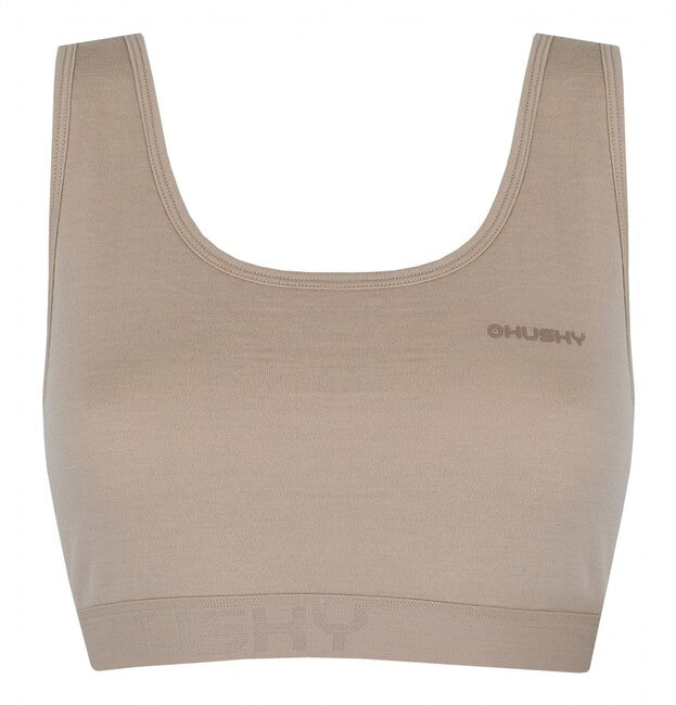 HUSKY Mebra sutien sportiv pentru femei, bej, L