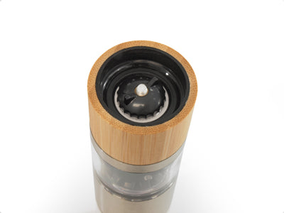 Origin Outdoors Bamboo solniță și borcănașă de condimente