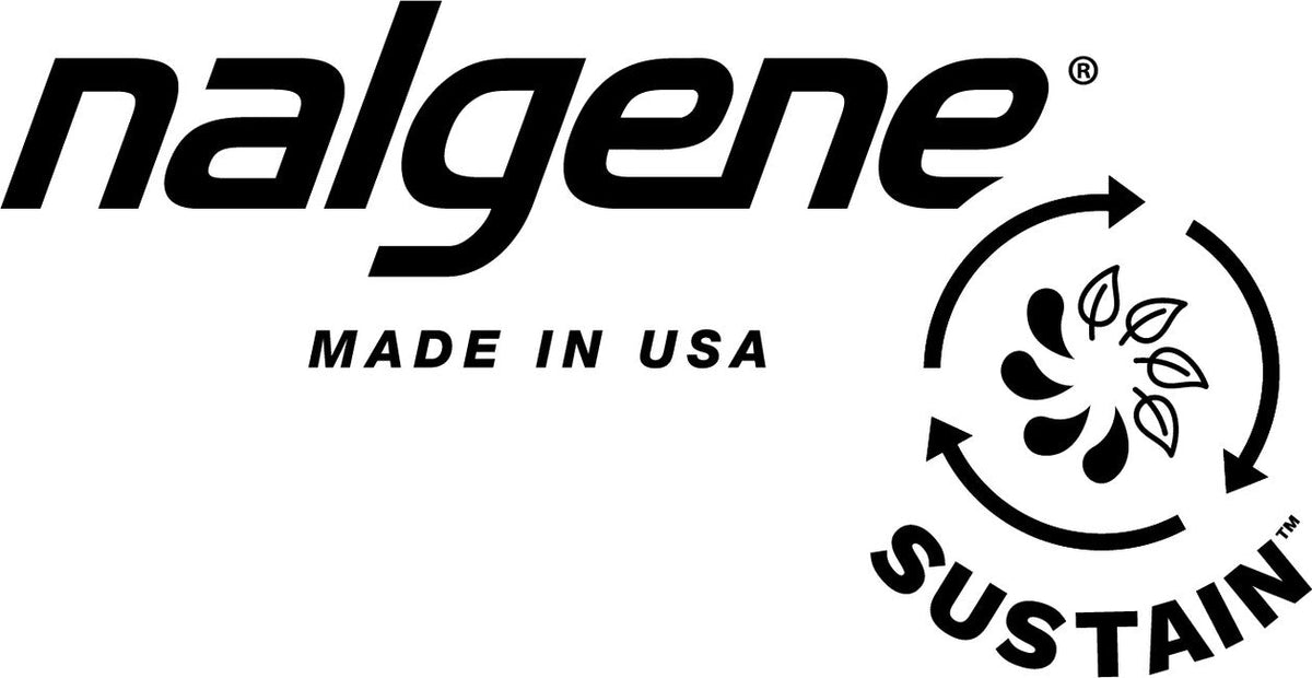 Nalgene WM Sustain sticlă de apă 1 l, gri happy gene