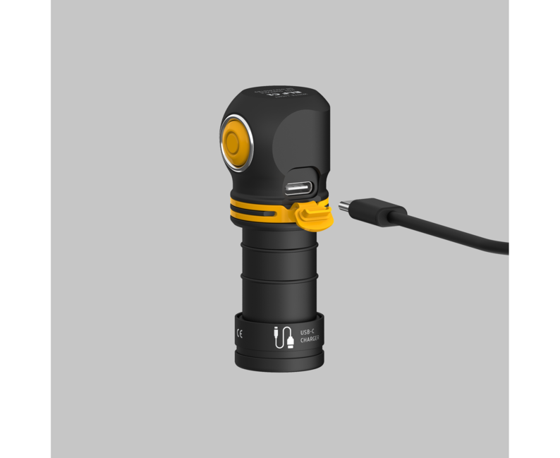 ArmyTek Elf C1 USB-C lanternă frontală LED cu alimentare din acumulator 930 lm lanternă de mână, albă cald