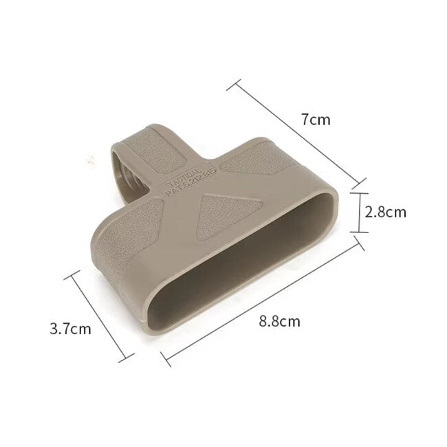 Leguon Hades mânec tactic din cauciuc 7.62 mm, negru
