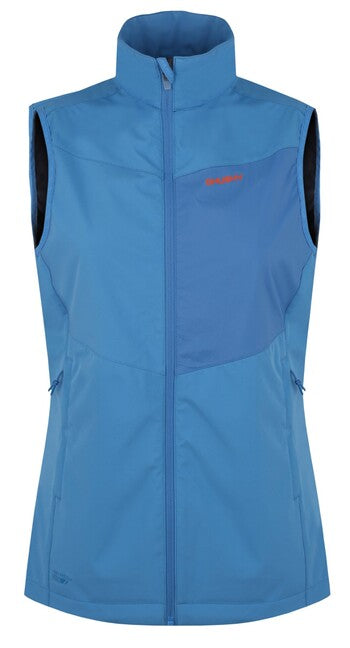 HUSKY Salien vestă softshell pentru femei, albastru deschis