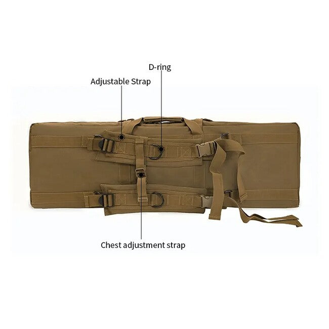 DRAGOWA Tactical Falcon geantă pentru armă, neagră