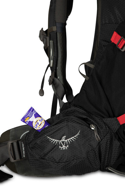 OSPREY AETHER PLUS 100 rucsac de trekking, negru