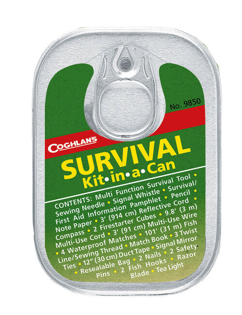 Coghlans Kit-in-a-Can set de supraviețuire