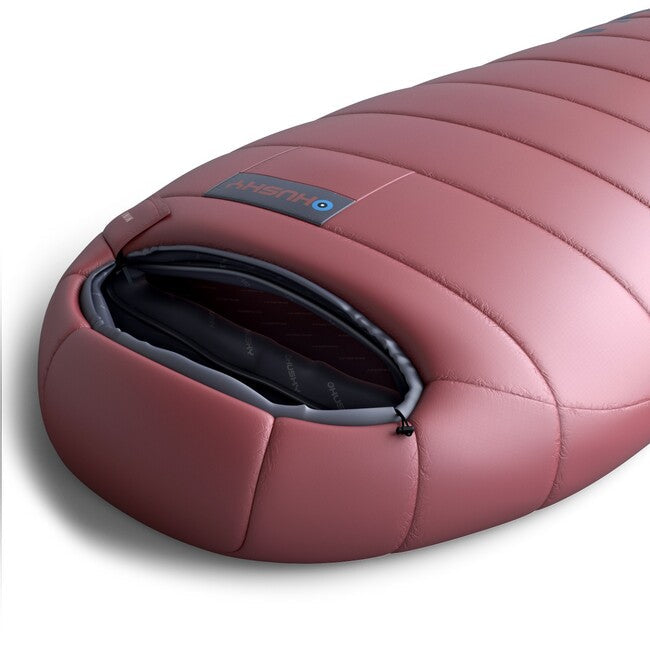HUSKY Mini 0 sac de dormit ultraușor de vară, bordo