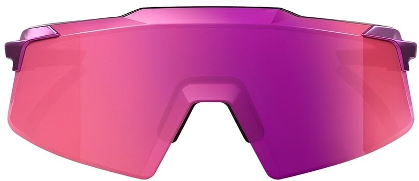 100% Aerocraft ochelari de soare, Gloss Purple Chrome - Purple Multilayer Mirror