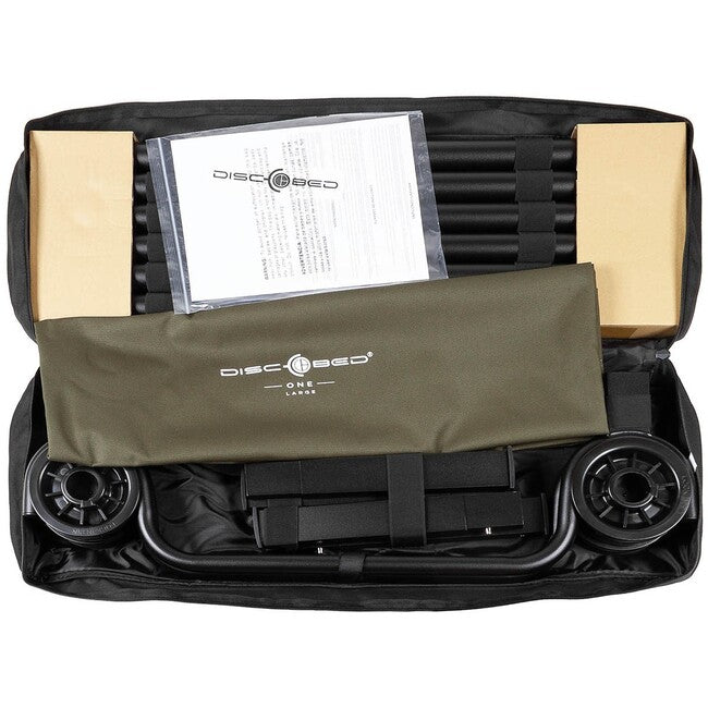 Disc-O-Bed ONE L pat pliabil, OD green