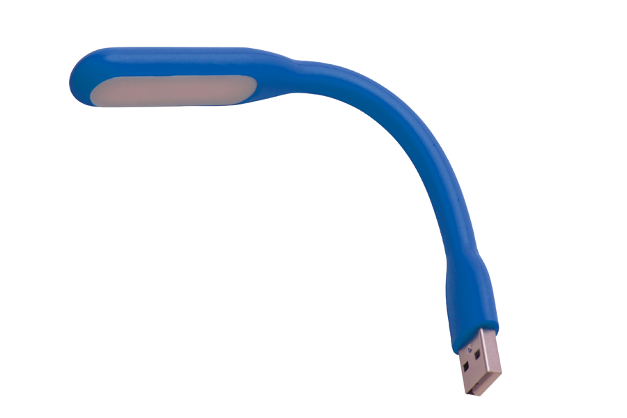 Baladeo PLR947 Gigi lanternă LED USB, albastră