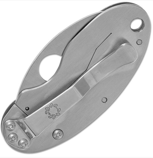 Spyderco Cricket briceag din oțel inoxidabil, 4,7 cm