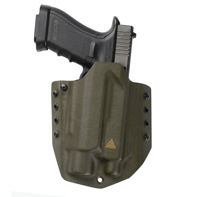 Direct Action® OWB LIGHT toc pentru armă Full Kydex compatibil cu pistolul Glock 17, negru