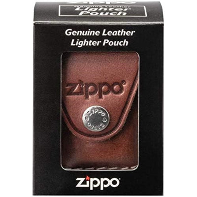 Zippo husă din piele pentru brichetă, maro