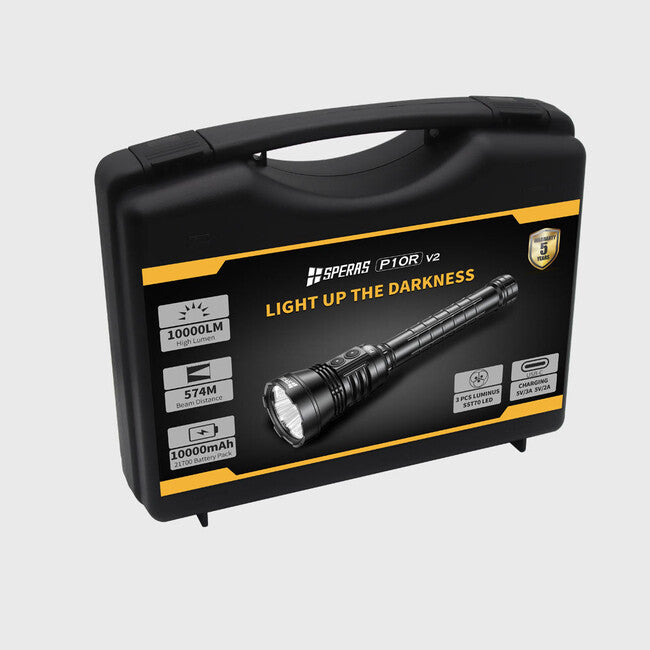 Speras P10R V2 lanternă LED reîncărcabilă 10000LM