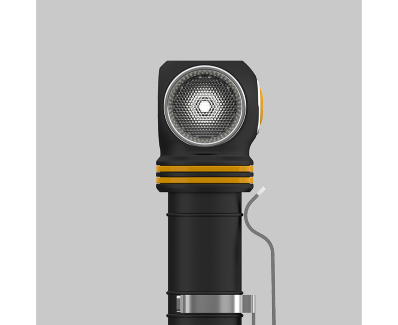 ArmyTek Elf C2 USB-C lanternă frontală cu LED lanternă de mână lumină albă caldă 1023 lm alimentare acumulator