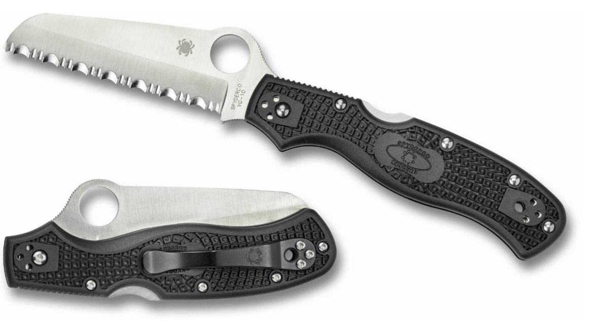 Spyderco Rescue 3 briceag de salvare FRN, negru, 9,3cm