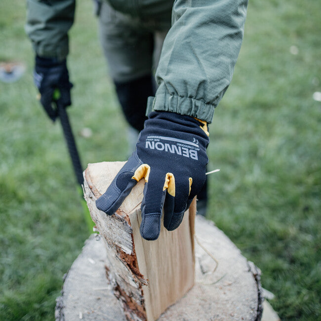 BENNON KALYTOS WTR mănuși de lucru Gloves, negre/galbene