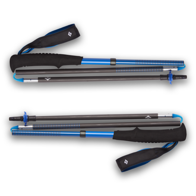 Black Diamond Distance Carbon Z bețe de trekking, ultra blue