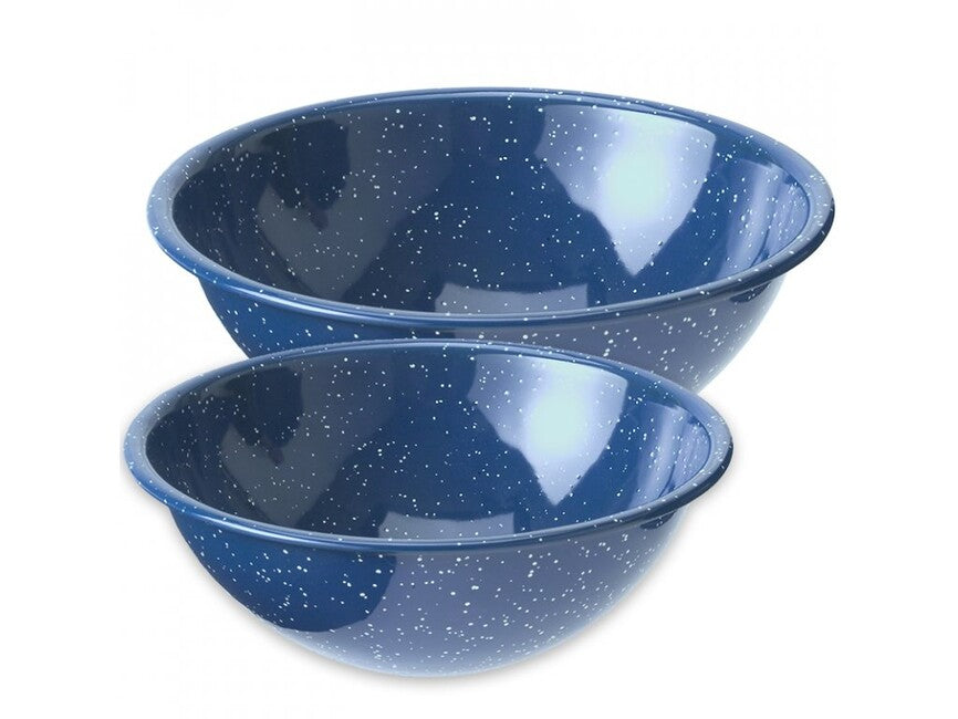 GSI Outdoors Mixing Bowl boluri adânci emailate 198 mm, albastru