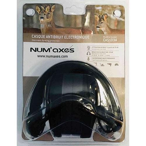 Numaxes Cas1034 protectoare electronice pentru urechi, negre