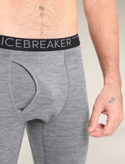 Icebreaker 200 Oasis pantaloni termici pentru bărbați, gri