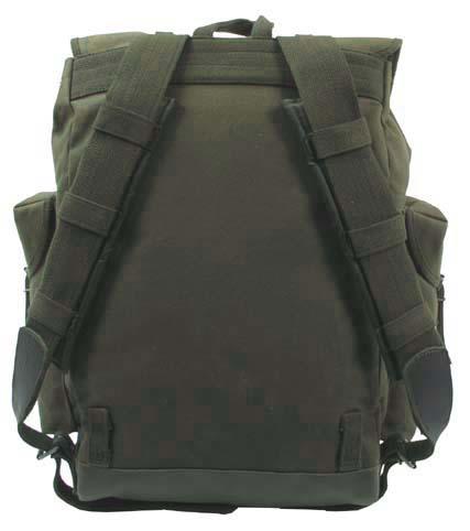 MFH BW rucsac de munte 30L cu popruhi din piele, oliv