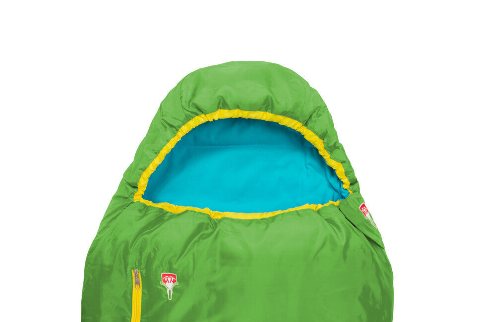 Grüezi-Bag Colorful Grueezi sac de dormit pentru copii Kids gecko green