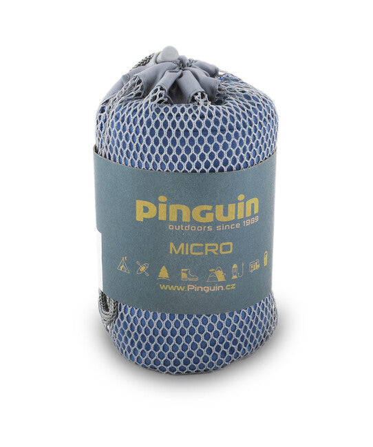 Pinguin Micro towel Logo prosop 40 x 40 cm, petrol