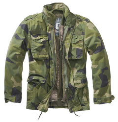 Brandit M65 Giant geacă de iarnă Swedish Camo M90