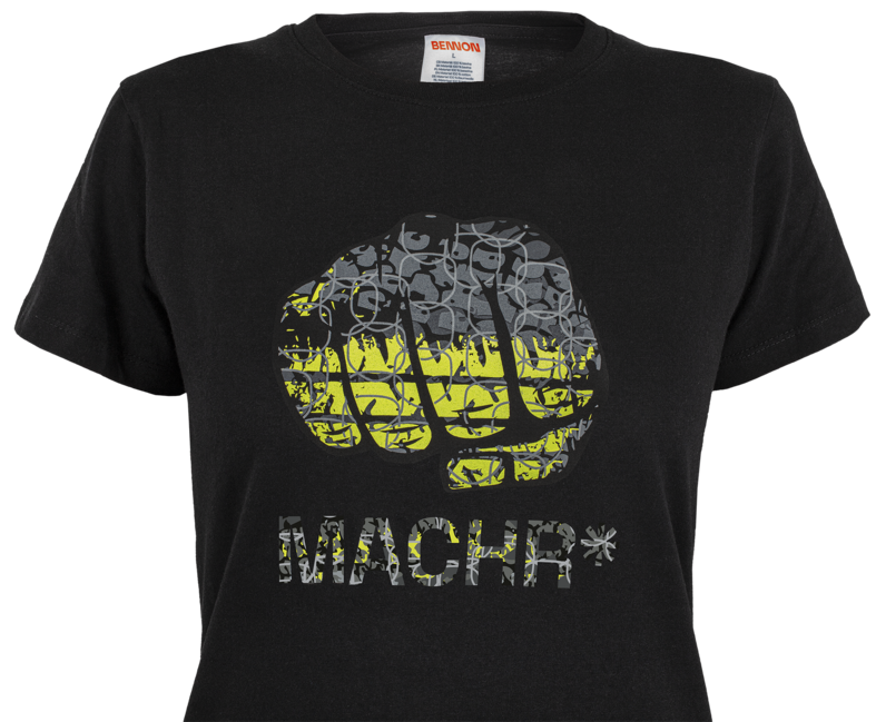 BENNON PREDATOR LADY tricou pentru femei, negru/verde