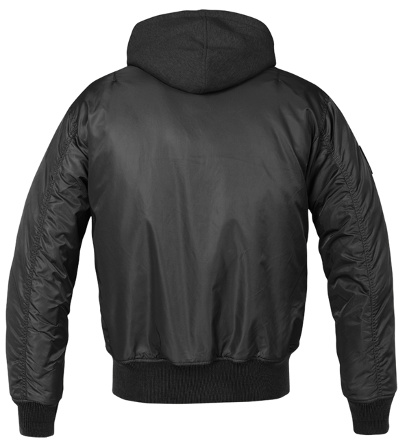 Brandit MA1 Hooded bomber geacă, neagră