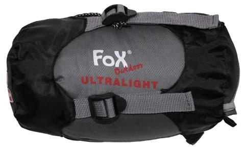 Fox Ultralight sac de dormit ultra ușor +11/+21°C, gri