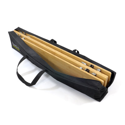 BasicNature Bamboo masă pliabilă 100 x 65 cm