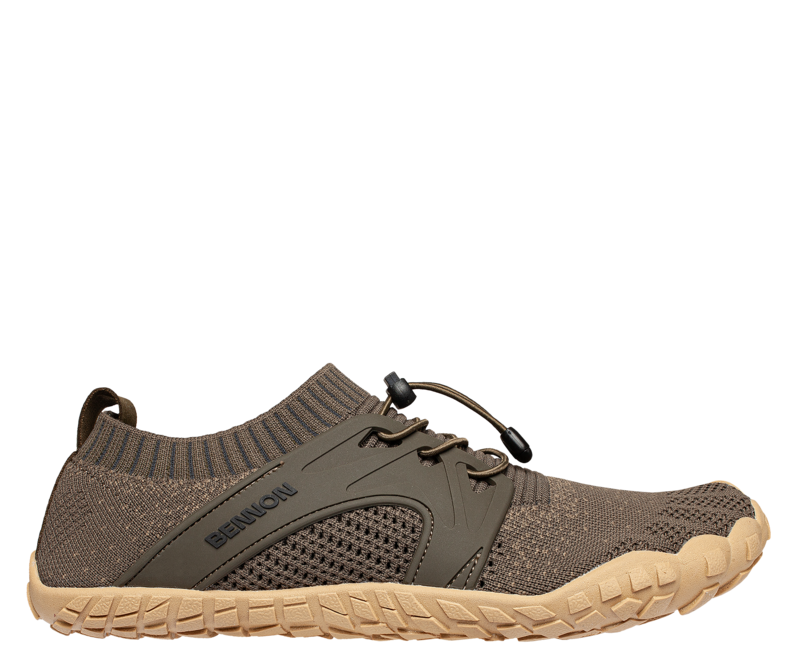 BENNON BOSKY pantofi barefoot, kaki