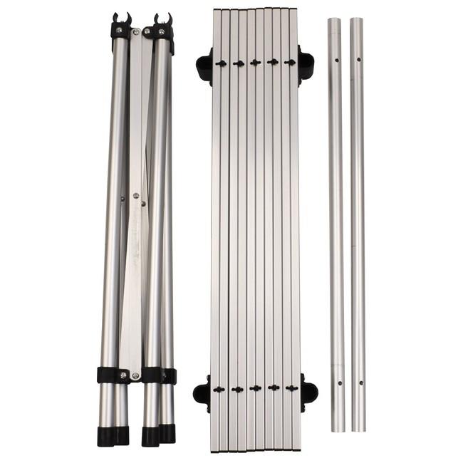 MFH masă de camping din aluminiu pliabilă 58cm