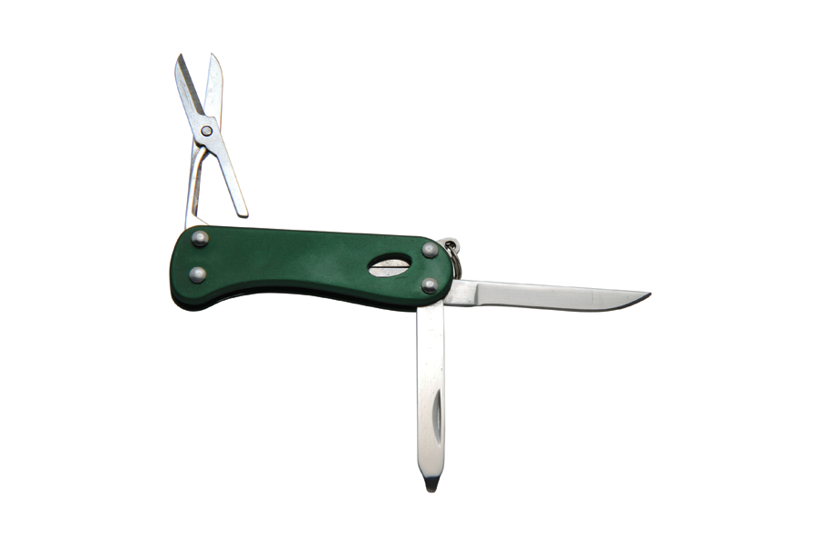 Baladeo ECO168 Barrow cuțit multifuncțional 5 funcții, verde