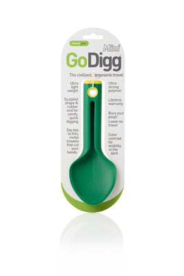 Humangear GoDigg Mini lopată, verde, galbenă